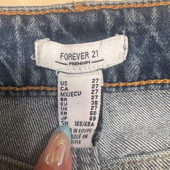 NWT Forever 21 midrise flare jeans size 27 Concert, festival, boho - Picture 10 of 11